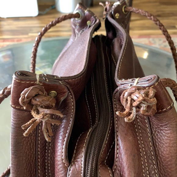 Fossil genuine leather hobo bag / purse - Picture 7 of 15